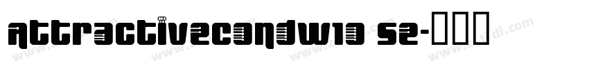 AttractiveCondW10 Se字体转换